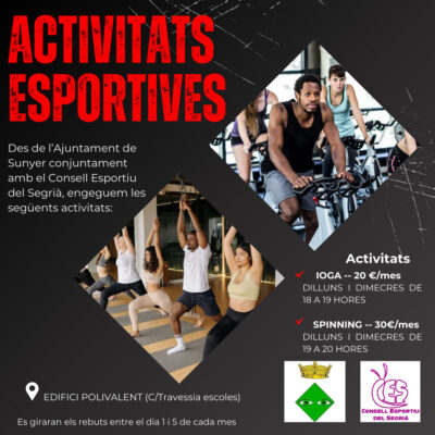 SUNYER-(1) Activitats Esportives 25/26- Sunyer