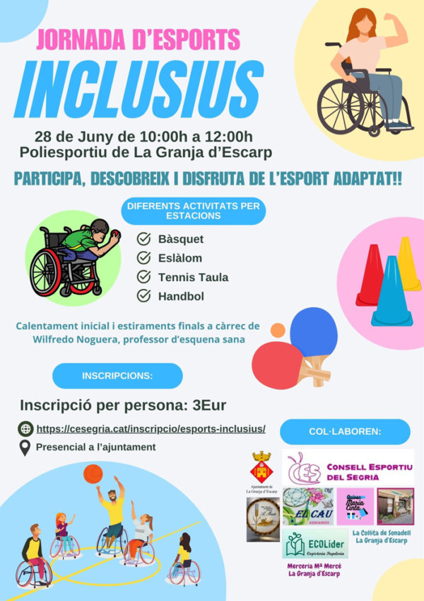 Jornada d'Esports Inclusius - La Granja d'Escarp