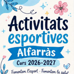 Activitats Alfarràs 2026-27