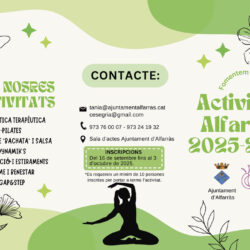 Activitats adults Alfarràs1 Activitats adults Alfarràs 1