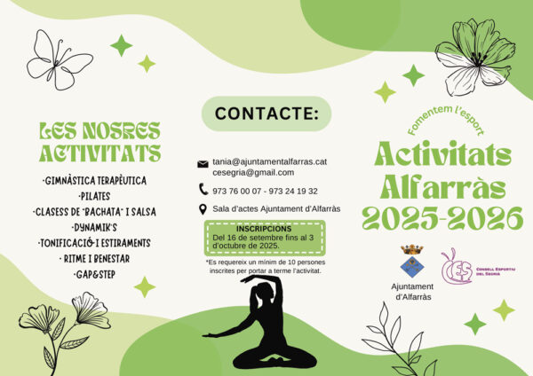 Activitats adults Alfarràs 1