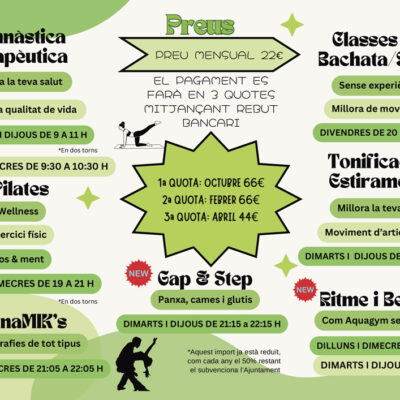 Activitats adults Alfarràs 2