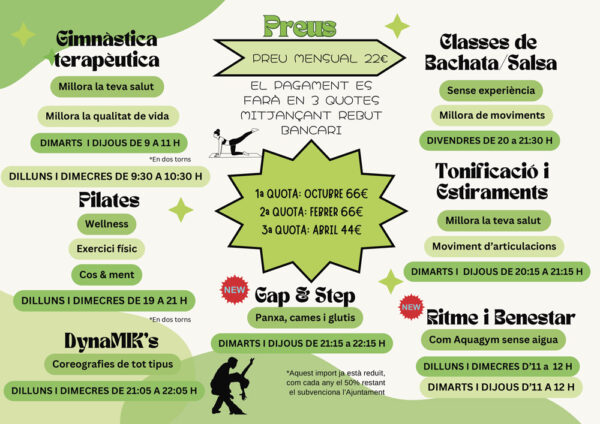 Activitats adults Alfarràs 2