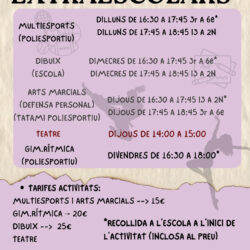 extraescolars-afa EXTRAESCOLARS - AFA ESCOLA CARRASSUMADA