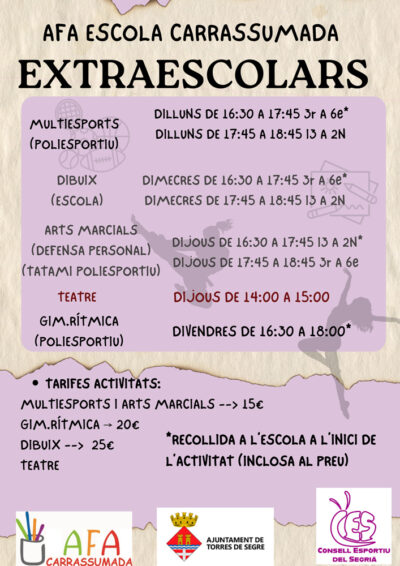 extraescolars-afa EXTRAESCOLARS - AFA ESCOLA CARRASSUMADA