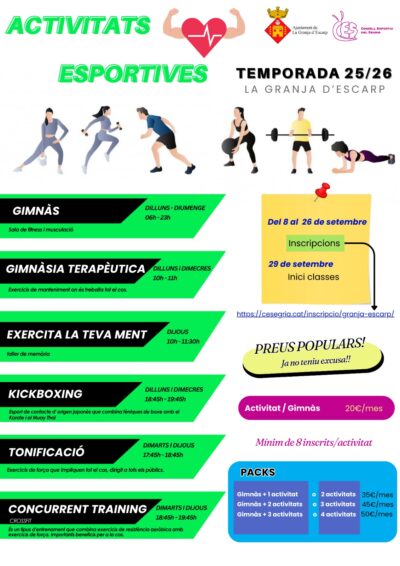 Activitats Esportives La Granja d'Escarp