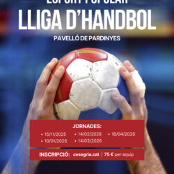 Esport popular - handbol Lliga d'Handbol