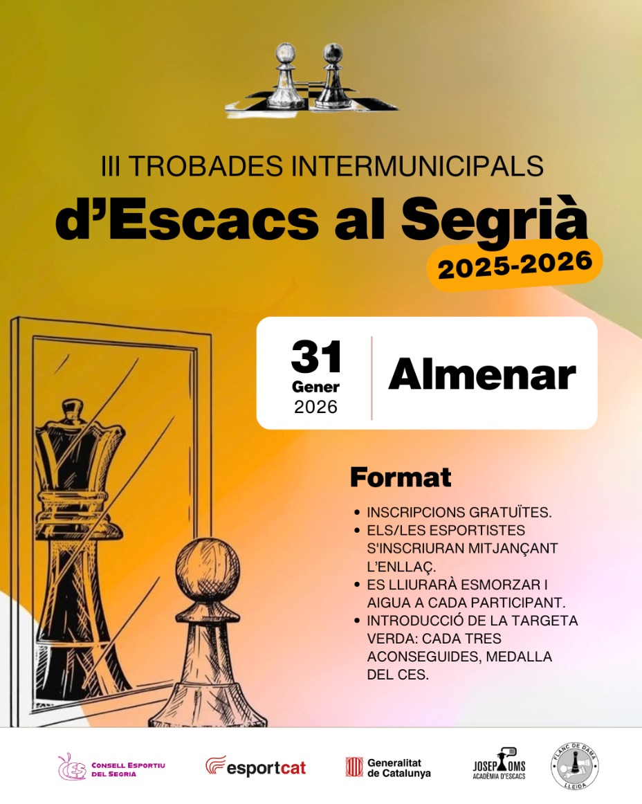 Trobada Intermunicipal d'escacs a Almenar