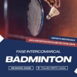 FASE INTERCOMARCAL DELS JEEC DE BÀDMINTON