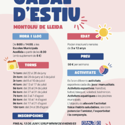 Montoliu de Lleida - Casal Estiu 2026