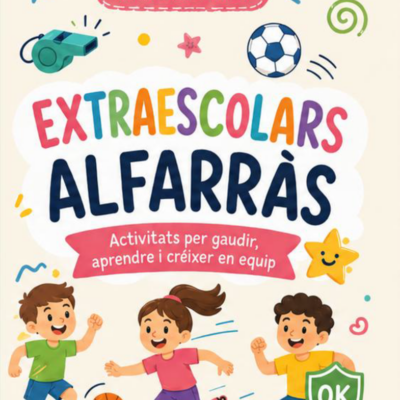 Extraescolars Alfarràs - Curs 2026-27