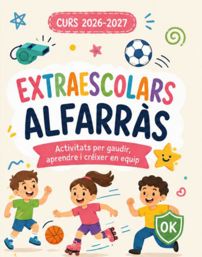 Extraescolars Alfarràs - Curs 2026-27