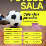 Data límit d'inscripció a la Lliga d'Esport Popular de Futbol Sala