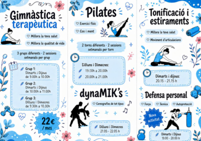 Alfarràs Activitats Alfarràs 2026-27