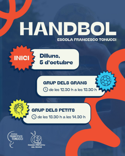 Handbol - Escola Francesco Tonucci